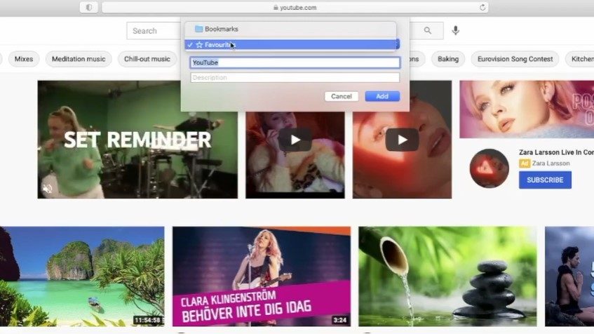 How to Add Favorites on Mac Using Safari