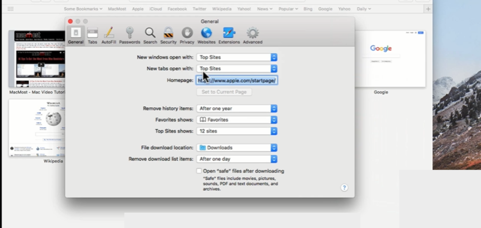 Why Top Sites Not Showing in Safari?
