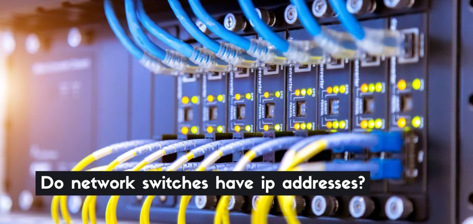 Do Network Switches Have IP Addresses?