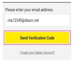 input the email you registered with. Type it and submit