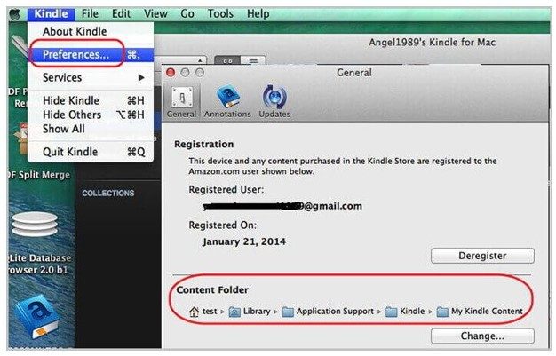 kindle Content Folder