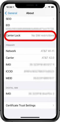 No Sim Restrictions