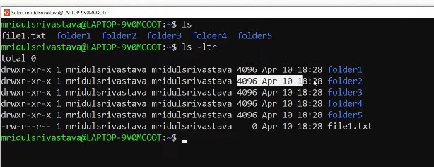 UNIX and LINUX Command Line