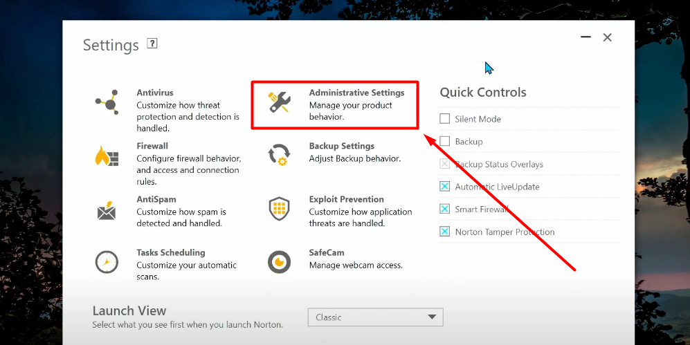 Administrative Settings